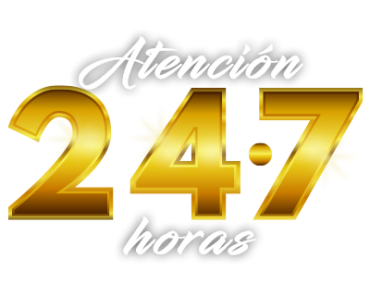 Atención 24/7 Horas, Visitanos hoy